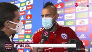 “Sigan diciendo que no vamos a clasificar, son mufa”: el tenso momento de Vidal con la prensa de Chile 