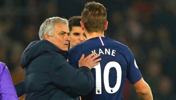 Harry Kane elogia liderazgo de Mourinho (Foto: AFP)