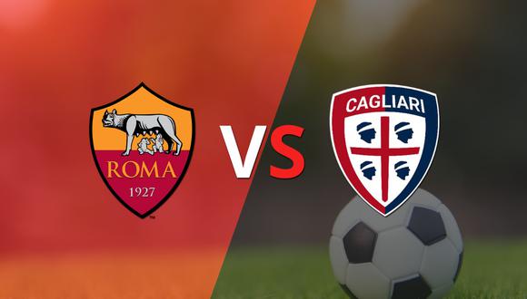 ¡Ya se juega la etapa complementaria! Roma vence Cagliari por 1-0