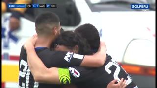 Ya es goleada en Villa El Salvador: Noronha puso el 3-0 para Mannucci vs. S. Cristal [VIDEO]