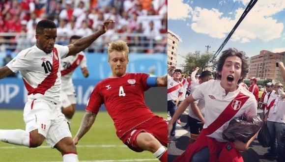Mateo Garrido Lecca vivió el debut de Perú en Rusia 2018, al lado del hombre que le inculcó esa pasión por el fútbol, su padre