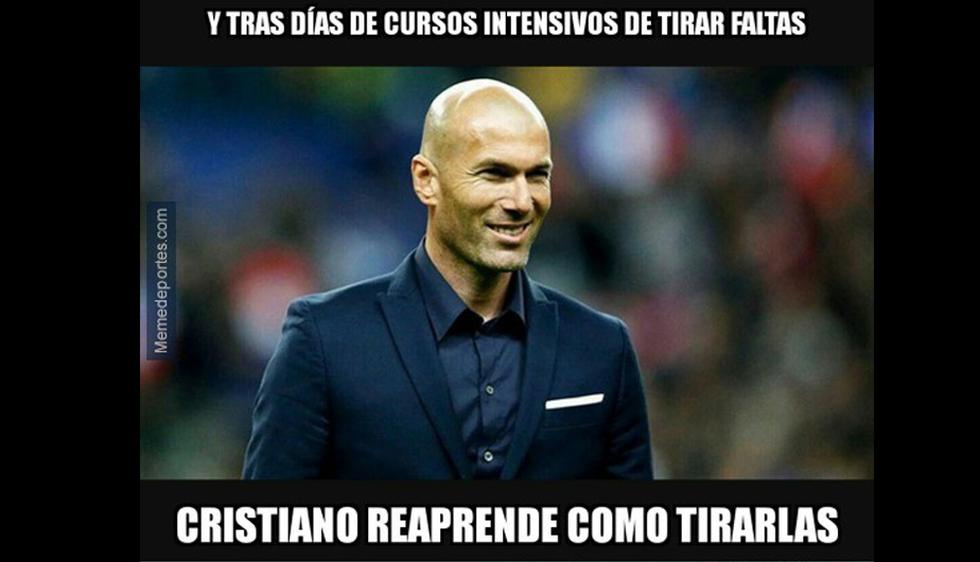 Estos son los mejores memes de la abultada goleada del Real Madrid. (meme deportes)