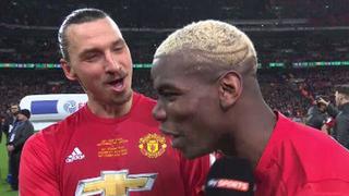 La divertida respuesta de Ibrahimovic sobre su fichaje que provocó la risa de Pogba [VIDEO]