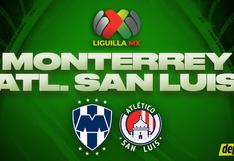 Monterrey vs. Atlético San Luis EN VIVO vía FOX Sports: horarios y canales por Liga MX