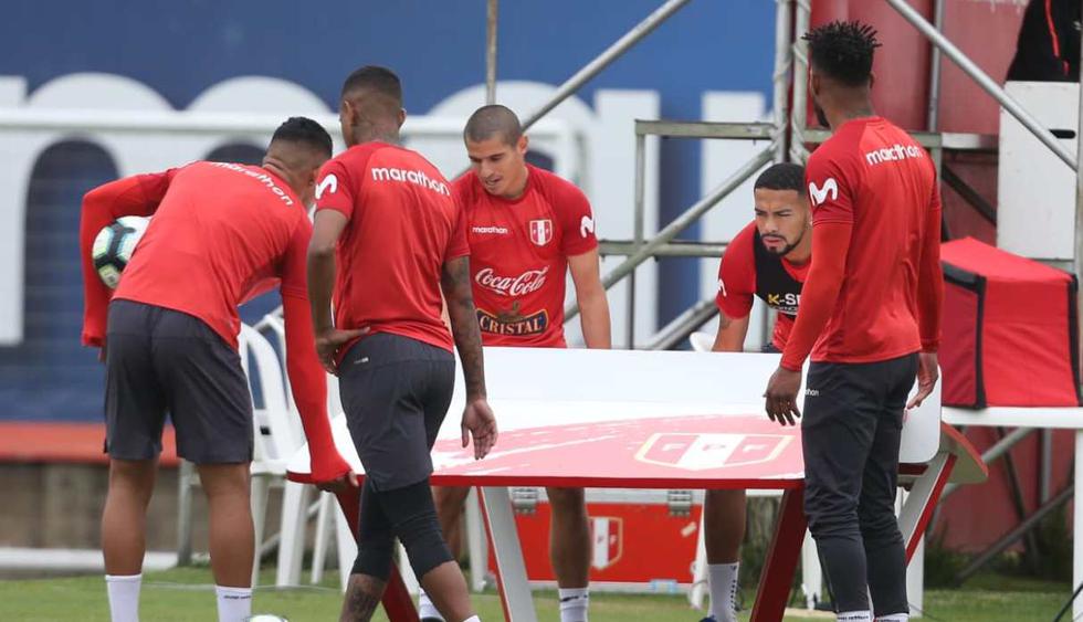 La selección peruana sigue entrenando para el amistoso frente a Colombia. (Foto: Violeta Ayasta - GEC)