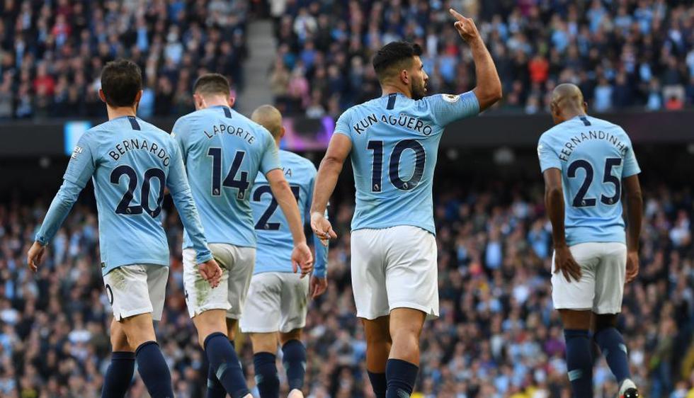 Manchester City cumplió en ganarle en condición de local al modesto Brighton. (Fotos: Agencias)