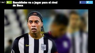 Alianza vs. Boca Juniors: Ronaldinho se pondrá la blanquiazul, ¿en Argentina se asustaron?