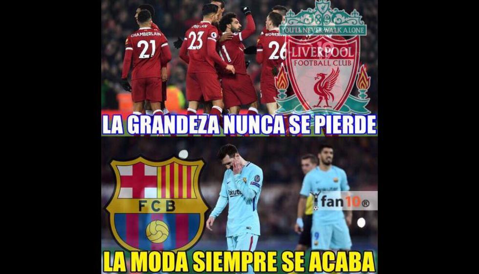 Los mejores memes del Barcelona-Roma por la vuelta de cuartos de final de Champions League. (Difusión)