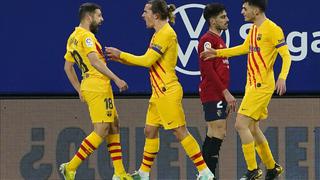 Con goles de Alba y Moriba: Barcelona venció 2-0 a Osasuna por la fecha 26 de LaLiga Santander