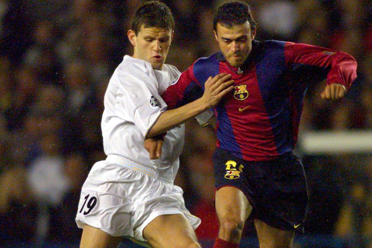 Luis Enrique también fue jugador del Barcelona. (AFP)