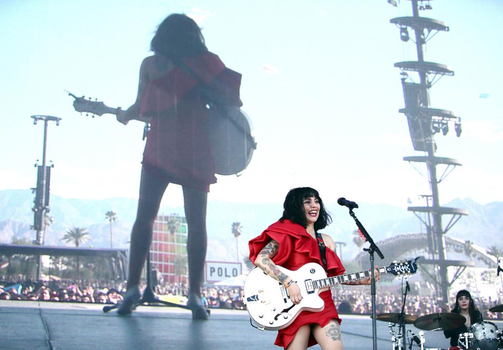 Mon Laferte emocionada por su show en Coachella: “Es un sueño hecho realidad” (Foto: AFP)
