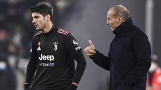 “Discutir técnicamente a Morata es una locura”: Allegri salta en defensa del español