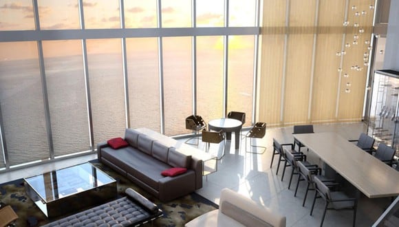 Esta es la lujosa casa que tiene Messi la lujosa zona de Sunny Isles en Miami | Foto: Internet