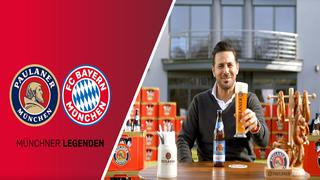 Claudio Pizarro, protagonista de la publicidad del auspiciador del equipo de leyendas de Bayern Múnich 
