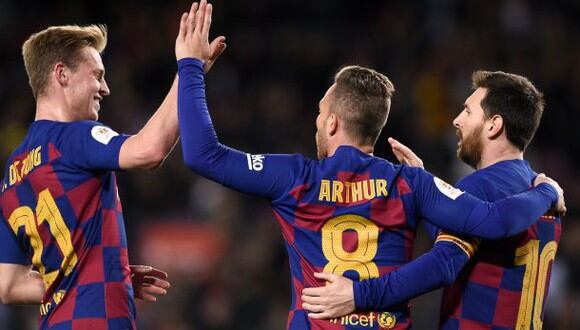 Arthur Melo fichó por el FC Barcelona a mediados del 2018, procedente de Gremio. (Foto: AFP)