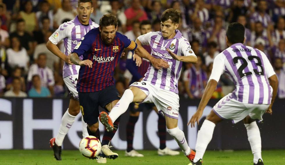 Barcelona vs. Real Valladolid EN VIVO por Liga Santander 2018: sigue AQUÍ EN DIRECTO partido de la fecha 2