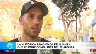Alianza: Federico Rodríguez explicó la jugada del penal con la que se inició la remontada ante Melgar