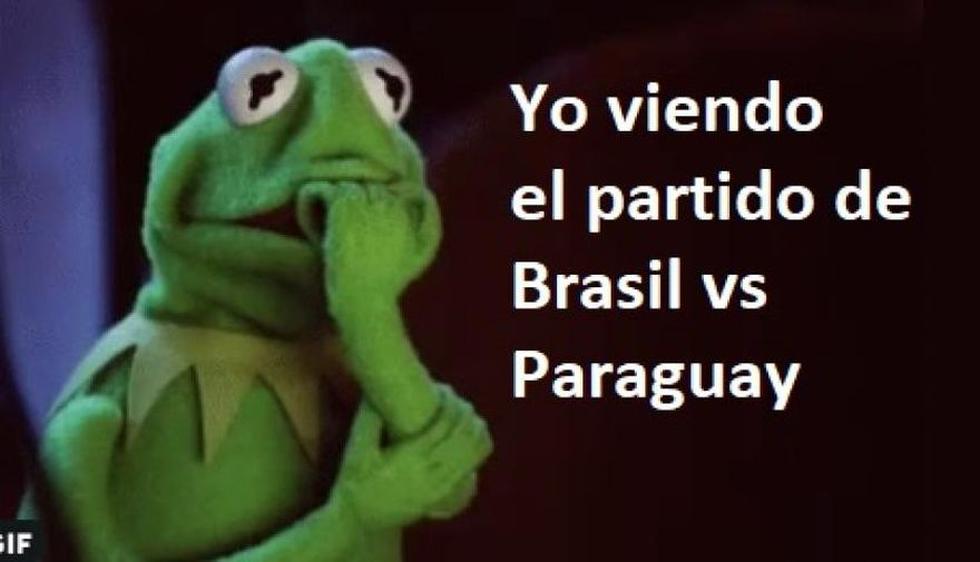 Brasil se pasó de ronda en la Copa América y su triunfo sobre Paraguay dejó estos memes. (Foto: Difusión)