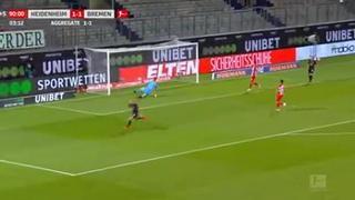 De Primera: Augustinsson marca el 2-1 del Bremen vs Heidenheim en los descuentos del Play Off de Bundesliga [VIDEO]