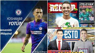 Con bombos y platillos: las portadas de los diarios mexicanos tras la llegada de Yotun a Cruz Azul [FOTOS]