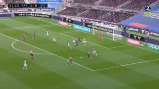 ¡Golazo de Dembélé! Barcelona se adelantó al Betis tras espectacular remate de Ousmane por LaLiga [VIDEO]