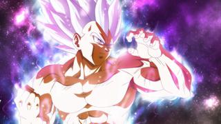 Dragon Ball Super: Vegeta y el Ultra Instinto en juego durante su entrenamientoen Yardrat