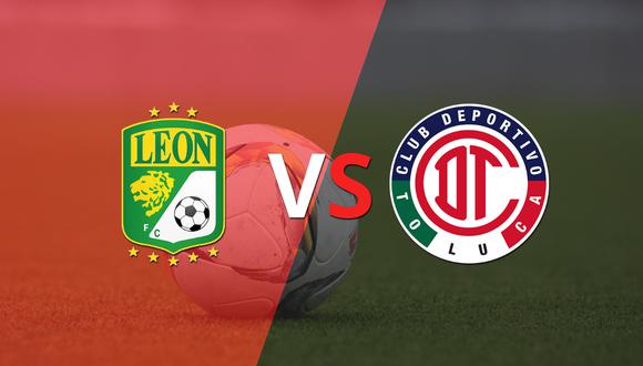 León logró igualar el marcador ante Toluca FC