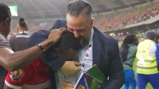 Hasta las lágrimas: la celebración de Guinea Ecuatorial tras triunfo sobre Argelia [VIDEO]