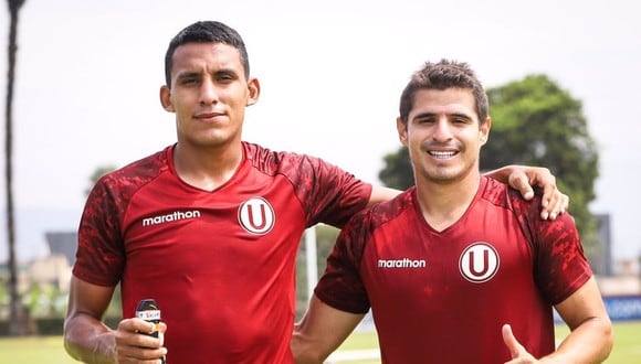 Alex Valera y Aldo Corzo volvieron a los entrenamientos con Universitario. (Foto: Universitario)