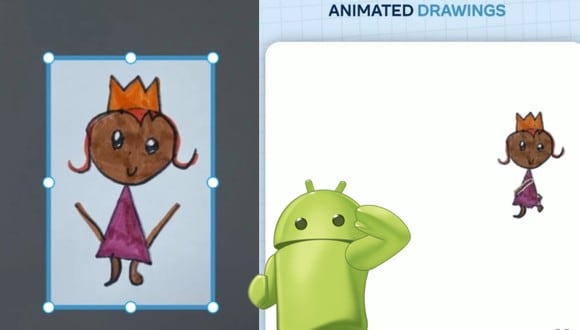Animation Maker tiene la capacidad de animar los dibujos pintados en un papel, tableta, pared, etc. (Foto: Play Store)