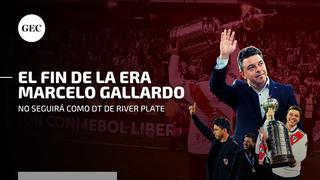 Al borde de las lágrimas: Marcelo Gallardo anuncia que ya no seguirá siendo DT de River Plate