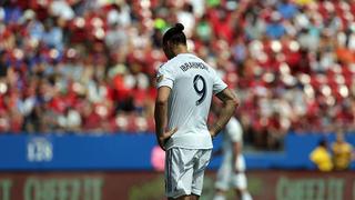 El primer 'show' de Zlatan en la MLS: 'Ibra' se fue expulsado por darle un bofetón a un rival