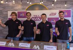 Raúl Orlandini, Mario Hart, Alex Heilbrunn y Lucho Mendoza son los flamantes integrantes del Team Ava