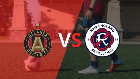Al comienzo del segundo tiempo Atlanta United y New England Revolution empatan 1-1
