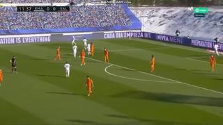 Se ‘disfrazó' de Kroos: golazo de Benzema para el 1-0 del Real Madrid vs. Valencia [VIDEO]