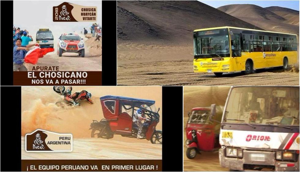 Los mejores memes del Dakar. (Facebook)