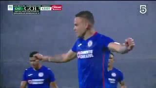 La suerte de su lado: Jonathan Rodríguez marcó el 1-0 de Cruz Azul sobre Santos Laguna [VIDEO]