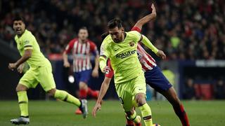 Barcelona empató con Atlético de Madrid por la fecha 13 de la Liga Santander
