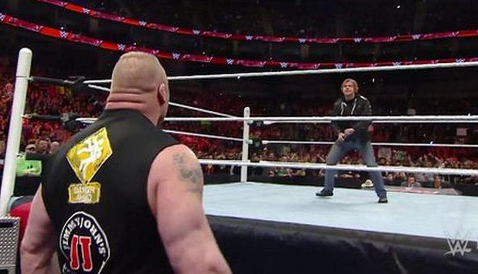 Dean Ambrose peleará contra Brock Lesnar en Wrestlemania 32, el 3 de abril. (WWE)