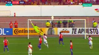 Selección Peruana: Paolo Guerrero anotó golazo de tiro libre a Paraguay