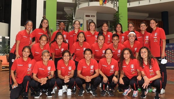 El plantel que disputó la Copa América Femenina Colombia 2022. (Foto: @SelecciónPerú)