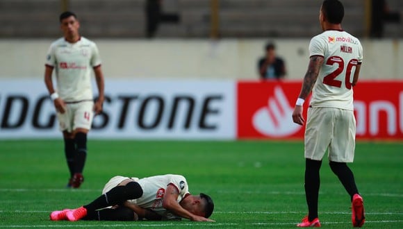 Dos Santos se lesionó en prácticas de Universitario. (Foto: GEC)