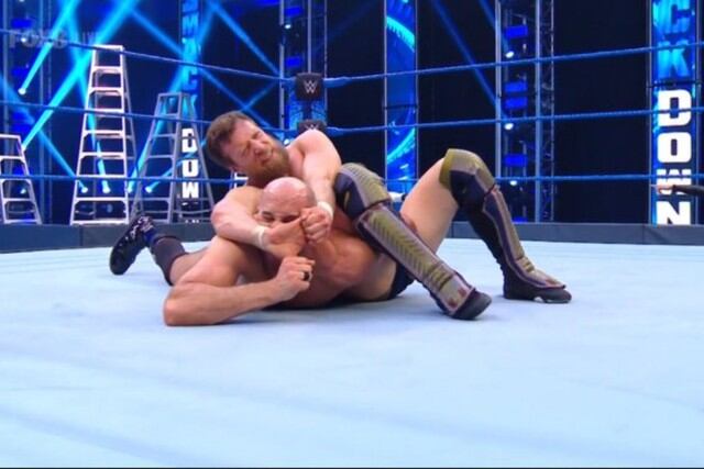 Daniel Bryan venció a Cesaro y clasificó a la lucha masculina de escaleras de Money in the Bank 2020. (Foto: WWE)