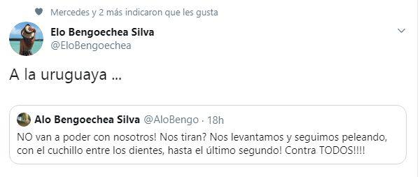 Los mensajes de las hijas de Pablo Bengoechea.