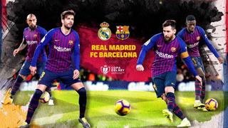 Clásico de España 2019 | Real Madrid vs Barcelona juegan por semifinales de Copa del Rey