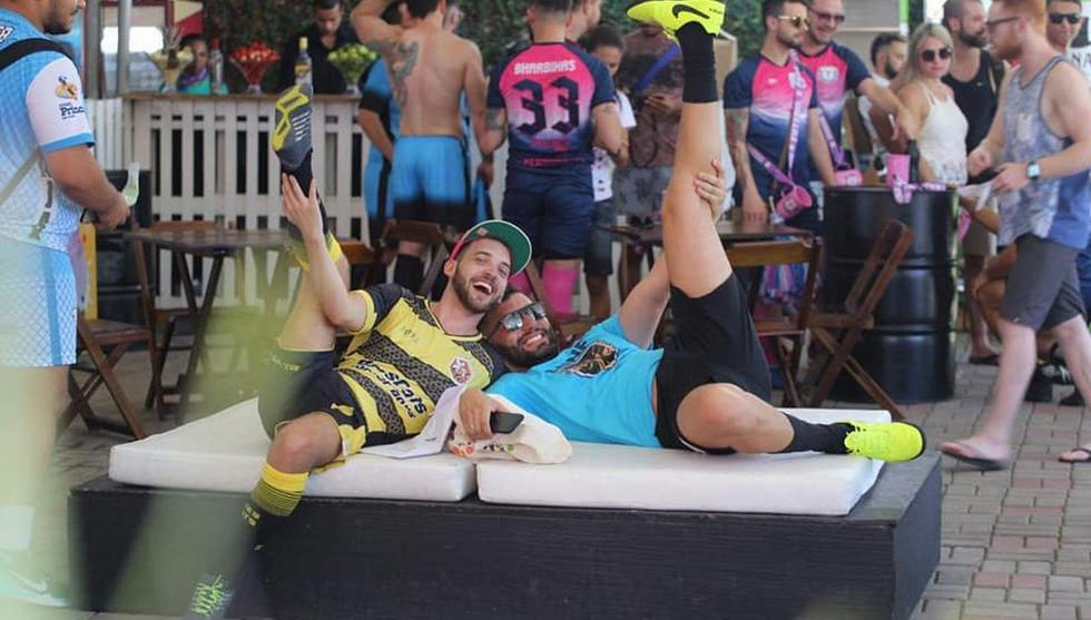 Champions Ligay, el primer torneo de la comunidad LGTBI+ se jugó en Río de Janeiro. (Facebook LGNF - LiGay Nacional de Futebol)