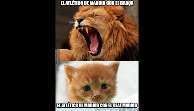 Los memes del Barcelona-Atlético de Madrid en el Wanda Metropolitano por LaLiga Santander. (Foto: Facebook)