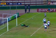 Universitario: milagrosa tapada de meta de Municipal evitó primer gol crema [VIDEO]