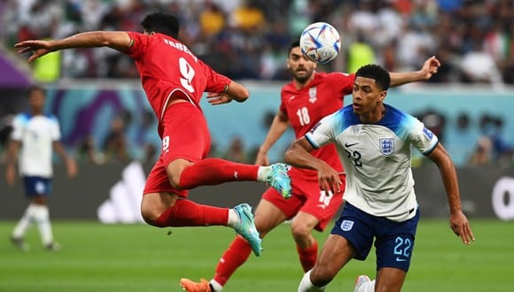 Inglaterra vs. Irán en partido por fecha 1 del Mundial Qatar 2022. (Foto: AFP)