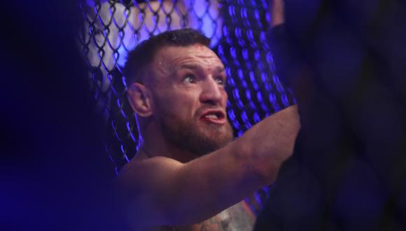 Conor McGregor exigió a UFC nueva oportunidad al título en su pelea de regreso. (REUTERS)